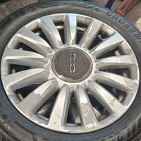 4 cerchi in lega 16" gommati x Fiat 500 L