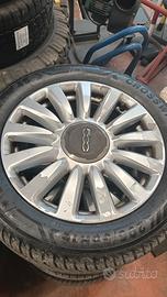 4 cerchi in lega 16" gommati x Fiat 500 L