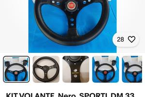 Volantintino sportivo fiat 500/126