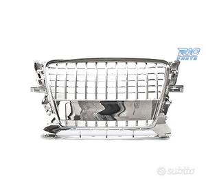 GRIGLIA PER AUDI Q5 08-12 LOOK S-LINE ARGENTO