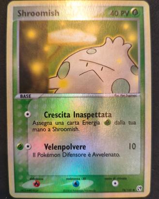 carta Pokémon Shroomish ss78 ITA rev. holo