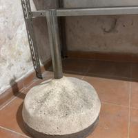 Base in cemento per ombrellone