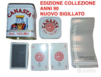 Dal Negro Canasta 162 Carte Collezione vintage 90