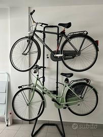 Porta bici a gravità