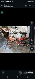 bicicletta olmo cross con marce vintage 