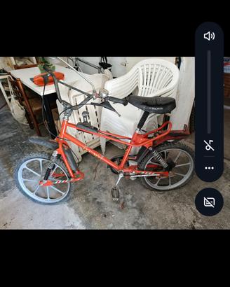 bicicletta olmo cross con marce vintage 