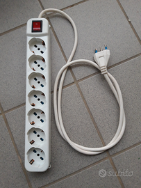 Ciabatta multipresa 7 posti