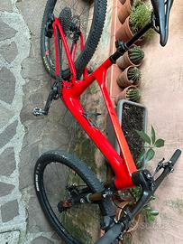mtb Scott Spark rc team rosso cangiante