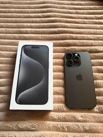 iPhone 15 Pro 256GB Titanio Nero