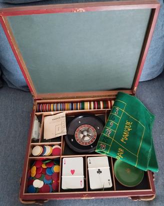 Cofanetto Gioco roulette vintage 