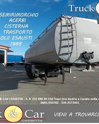 RIF.1066 SEMIRIMORCHIO ACERBI 15L2-1988-CISTERNA