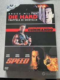 Die hard+Commando+Speed Cofanetto