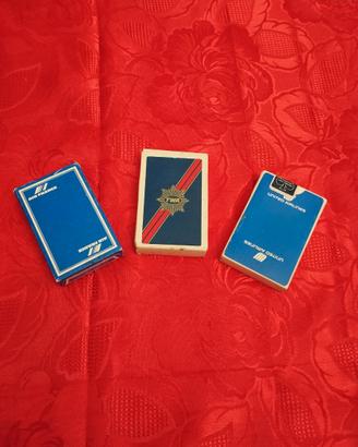 Carte da gioco Air  France - TWA - United Airlines