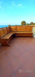 Panca Angolare Legno massello