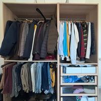 Guardaroba Ikea aperto