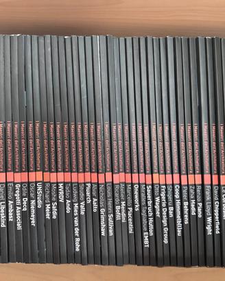 Collana completa 'I maestri dell'architettura'
