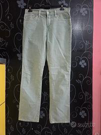 Jeans Levi's 511 Slim W33 L32 Verde Salvia Uomo