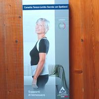 CORSETTO TORACO LOMBARE CON SPALLUCCE BACK UP