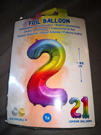 Palloncino 0, 1, 2 3 anni e festoni compleanno 