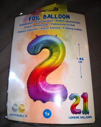 Palloncino 0, 1, 2 3 anni e festoni compleanno 