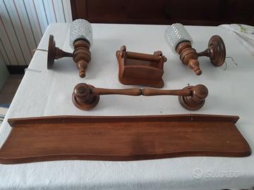 set bagno legno