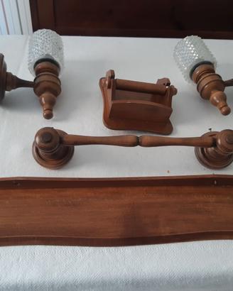 set bagno legno