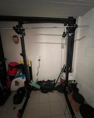 Rack bodybuilding 500 pieghevole / Smith machine