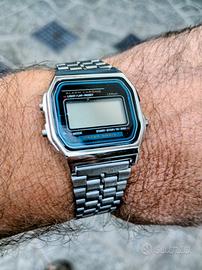 Orologio Acciaio Digitale Vintage Water Resist