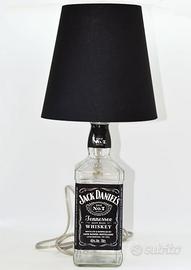 lampada artigianale bottiglia jack daniels