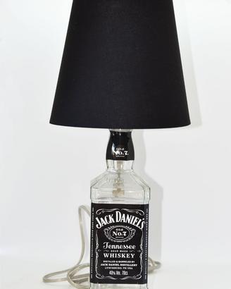 lampada artigianale bottiglia jack daniels