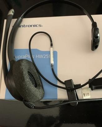 Cuffie Da Ufficio Plantronics HW251/N MIC