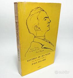 LETTRES DE JEUNESSE Paul Eluard 1ª ed. 1962