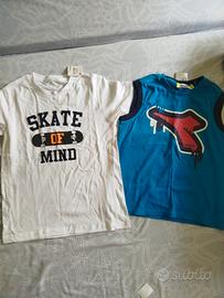 maglietta Tex 7/8 e canotta Diadora 8