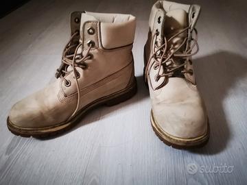 timberland bianche donna taglia 38 