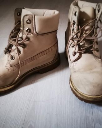 timberland bianche donna taglia 38 