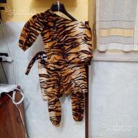 Vestito di natale tigrotto