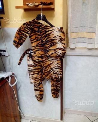 Vestito di natale tigrotto