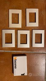 Placca bticino perla