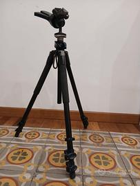 Manfrotto Trep. 190 X PROL + testa rotante 322RC2
