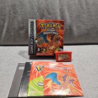 Pokemon Rosso Fuoco completo per Gameboy