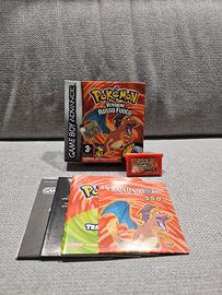 Pokemon Rosso Fuoco completo per Gameboy