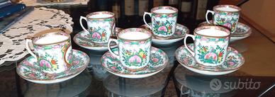 6 (+6 a richiesta) tazz porcellana rose 