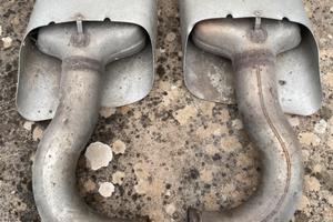 Terminali scarico Porsche cayenne 2012