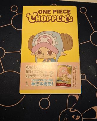 One Piece "Chopper's" Volume 1 + Carta Promo