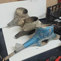 Corpo manubrio vespa VNB, VBB