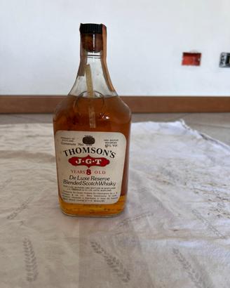 1 bottiglia whisky J•G•T THOMSON”S