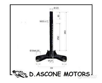 TESTA FORCELLA BOOSTER SPIRIT ø 30 1999 2003