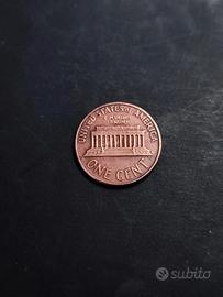 Moneta One Cent American 1964 Lincoln.
