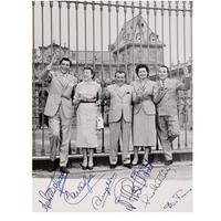 Foto Epoca Autografata i giganti Sanremo '50