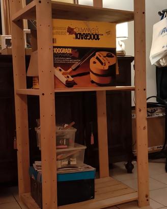 scaffale Ikea legno 